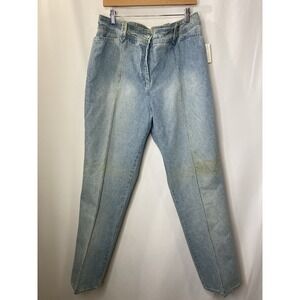 Vintage NWT Focus 2000 Womens Denim Wide Leg Jeans Size 18 Y2K Streetwear Emo